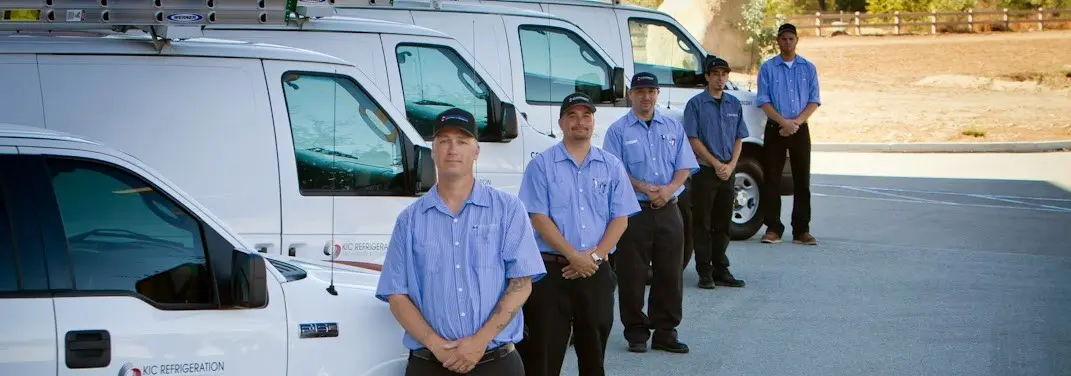 KIC Refrigeration crew ready for Mini Split Repair jobs across Pleasant Hill